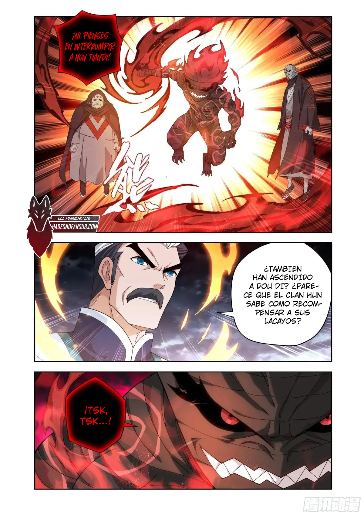 Rompiendo los Cielos en Combate — Capítulo 459 — 7