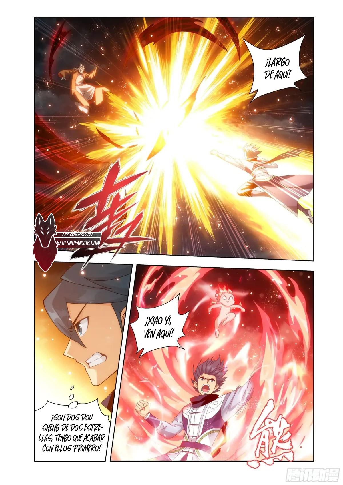 Rompiendo los Cielos en Combate — Capítulo 459 — 14