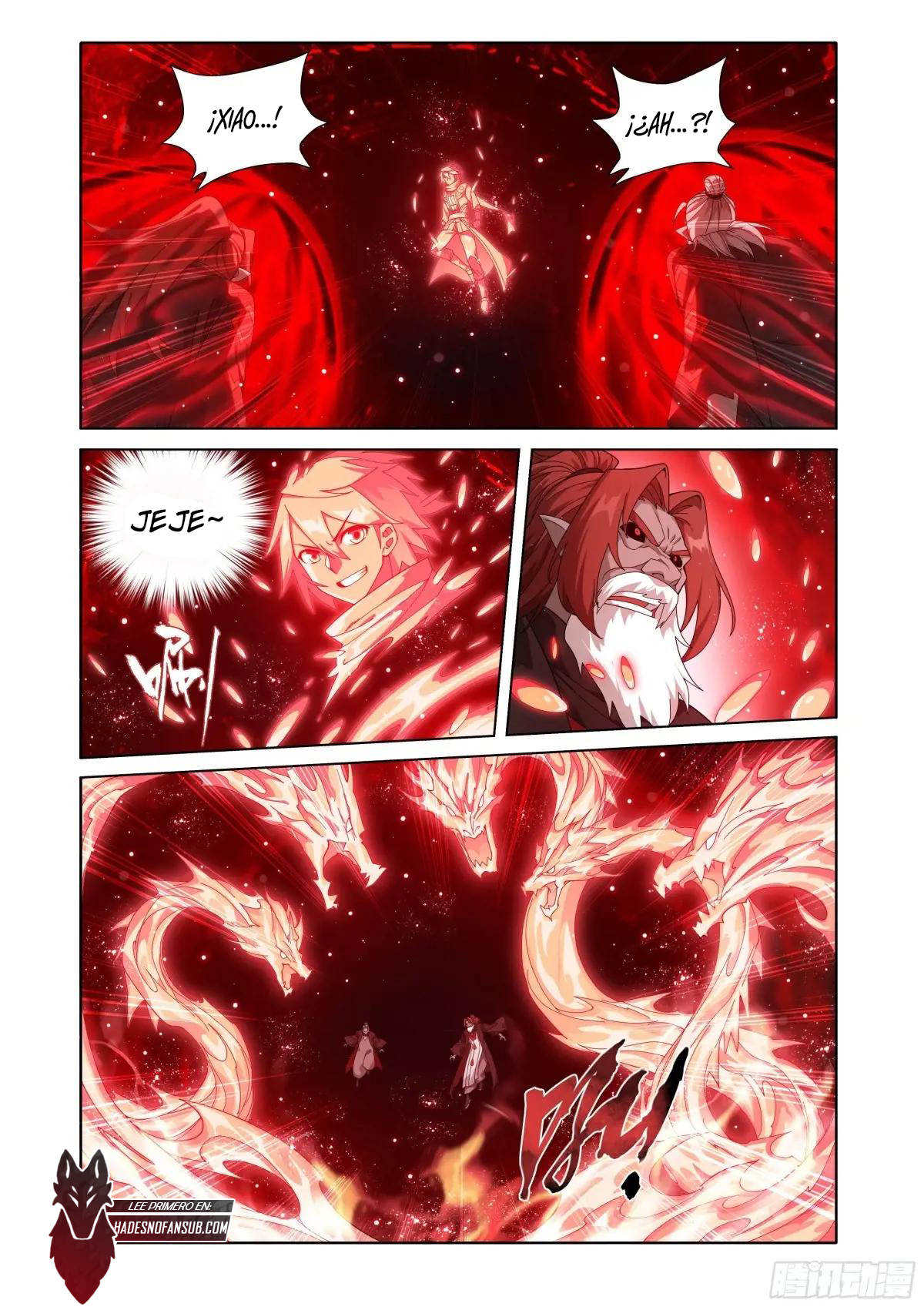Rompiendo los Cielos en Combate — Capítulo 459 — 21