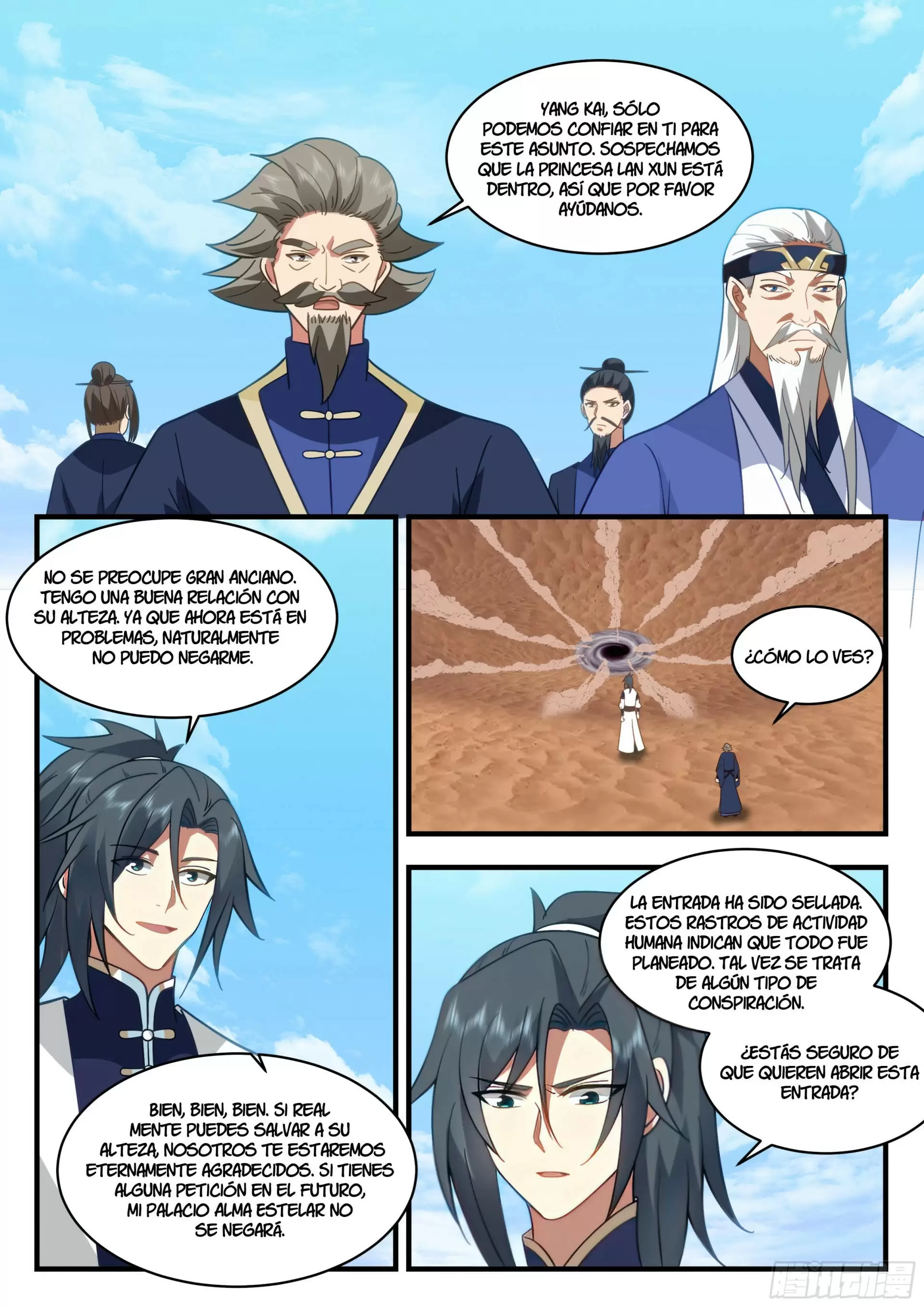 La Cumbre del Arte Marcial — Capítulo 2315 — 9
