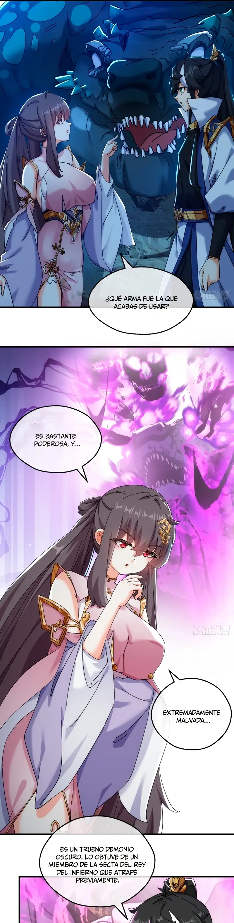 ¡Por favor mata al demonio! ¡Joven maestro! —  Capítulo 51 — 5