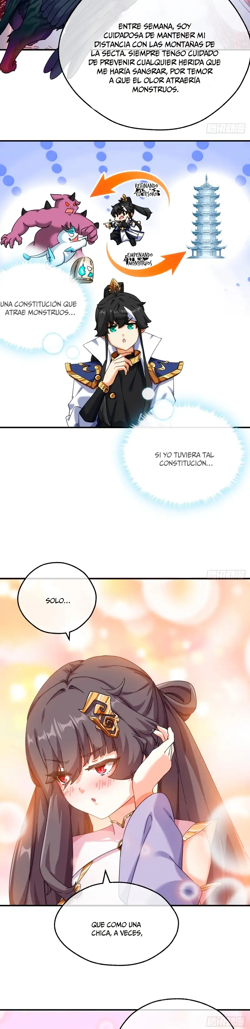 ¡Por favor mata al demonio! ¡Joven maestro! —  Capítulo 51 — 17