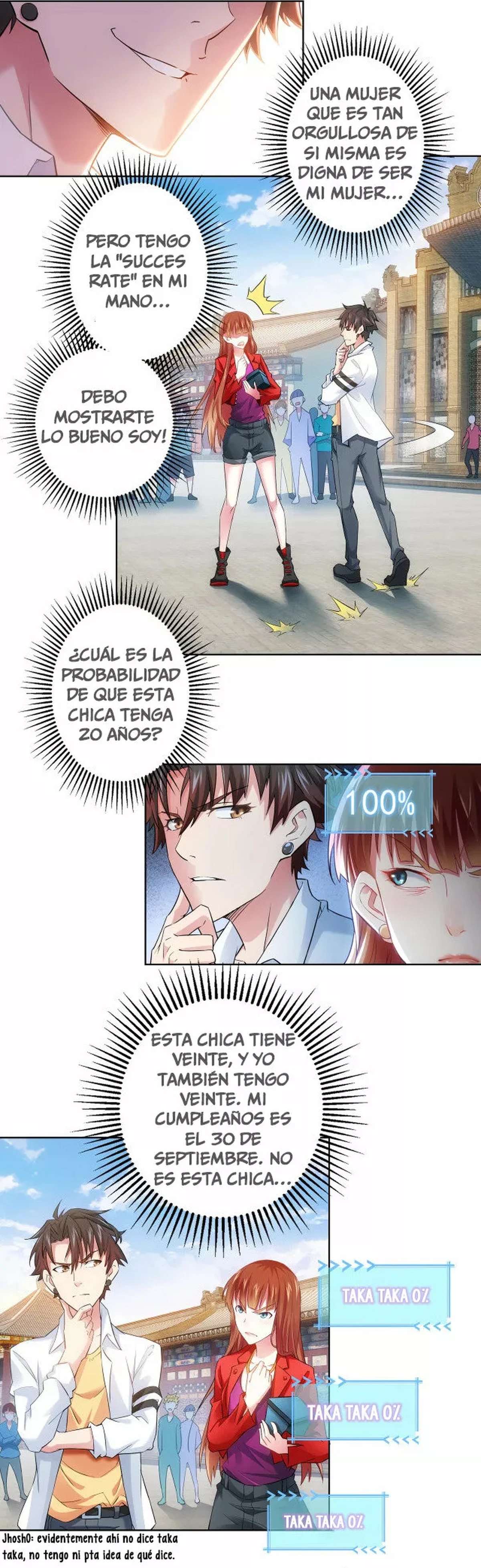 Puedo ver la tasa de exito — Capítulo 7 — 5