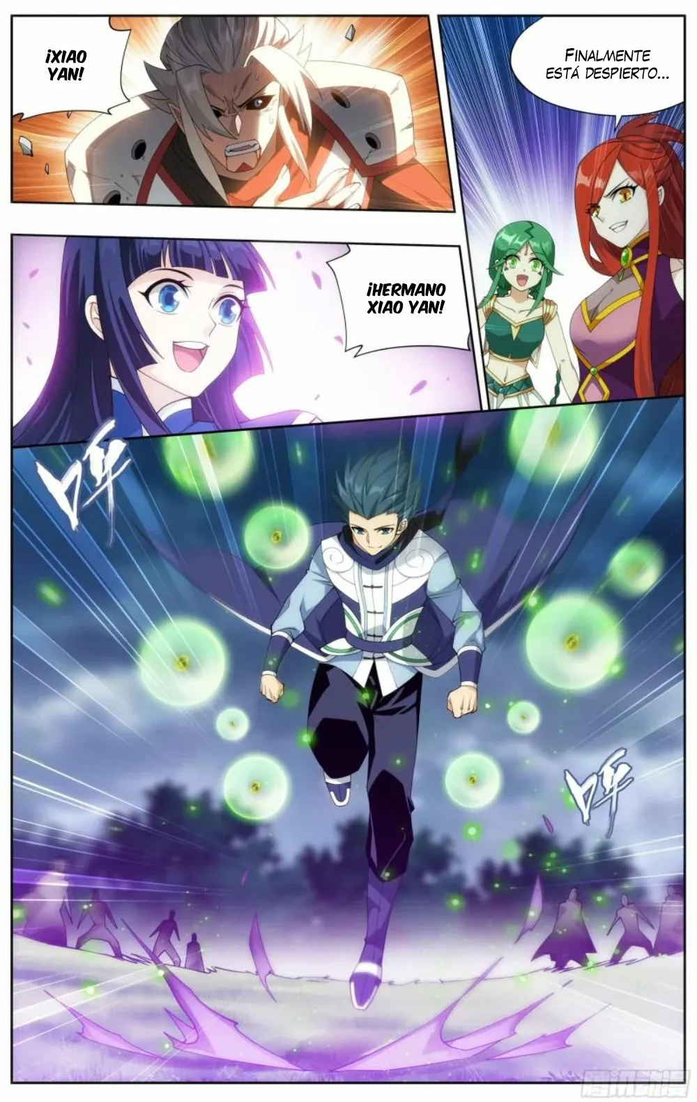 Rompiendo los Cielos en Combate — Capítulo 375 — 3