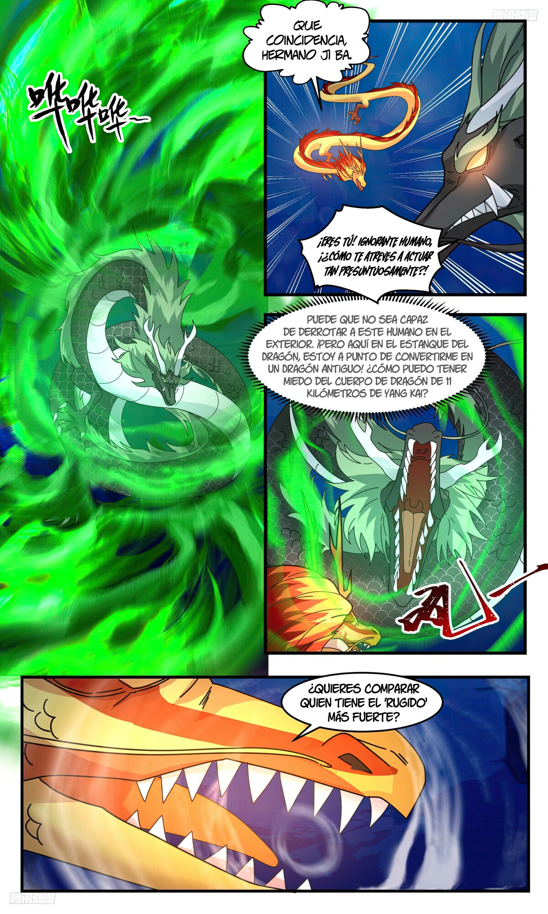 La Cumbre del Arte Marcial — Capítulo 3224 — 6