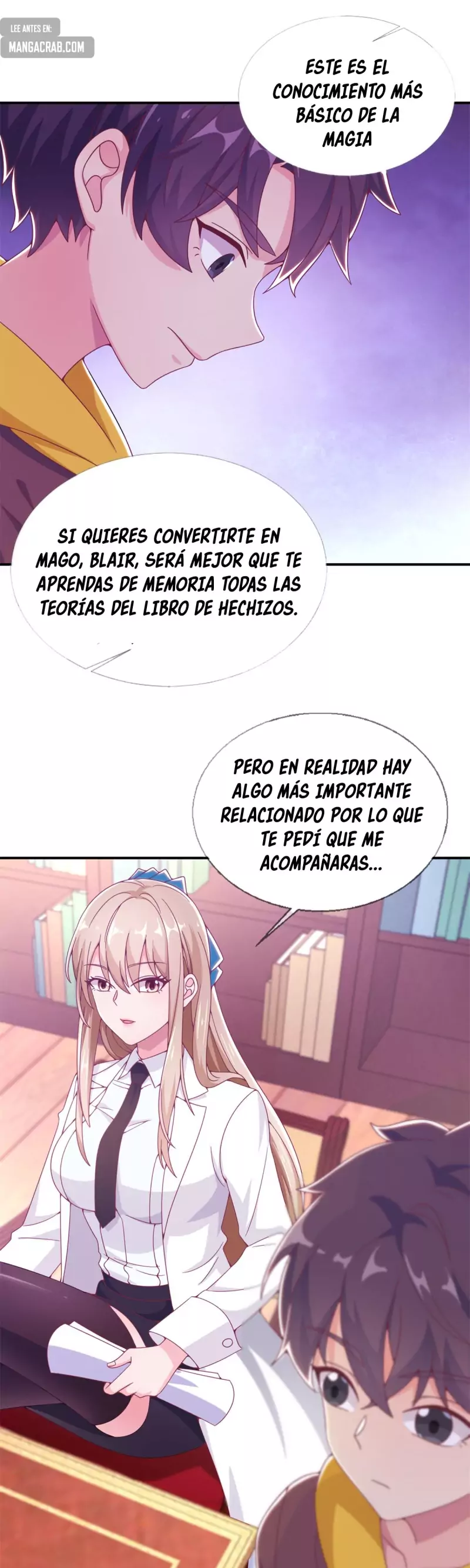 Mi Senpai Sabe Usar Magia — Capítulo 8 — 3