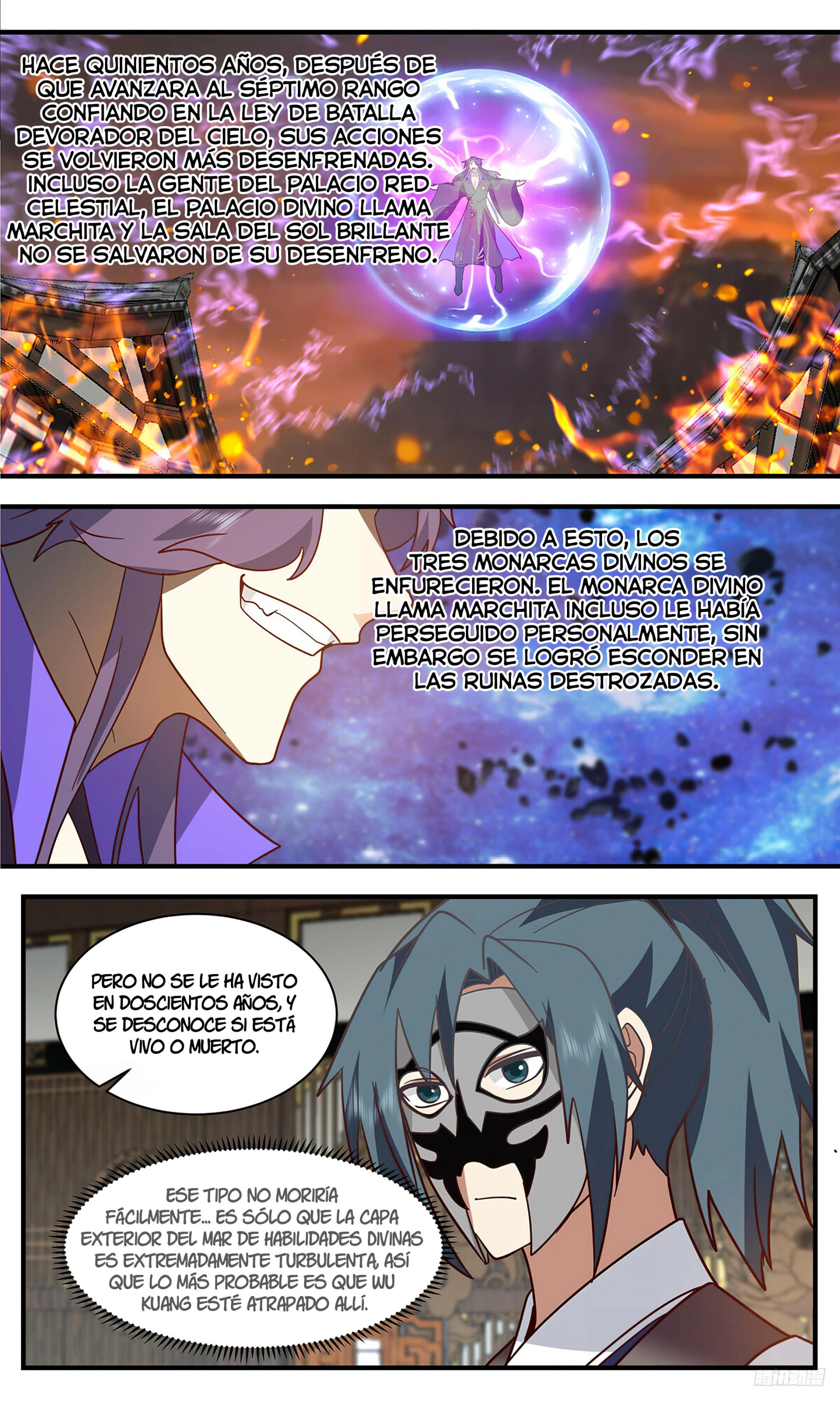 La Cumbre del Arte Marcial — Capítulo 3313 — 12