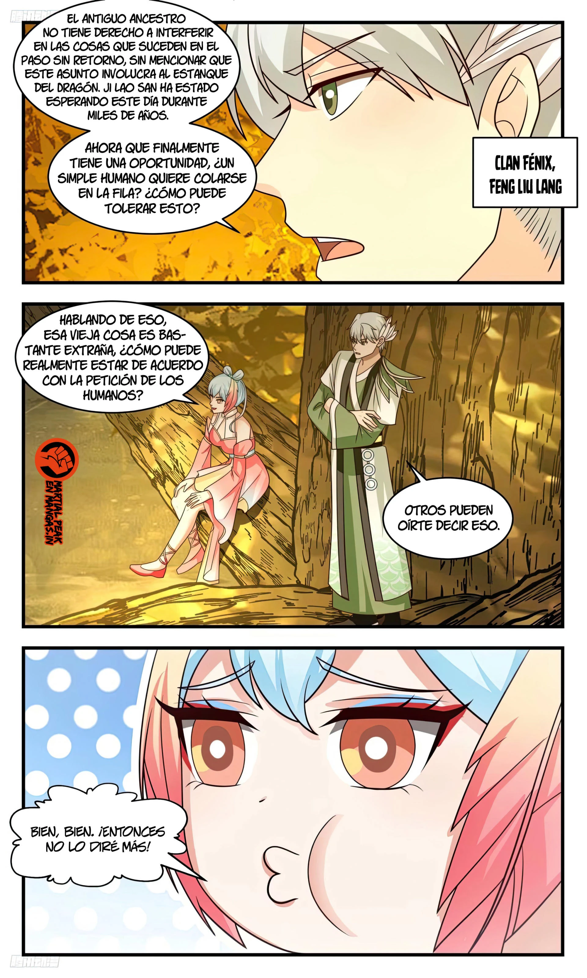 La Cumbre del Arte Marcial — Capítulo 3217 — 8