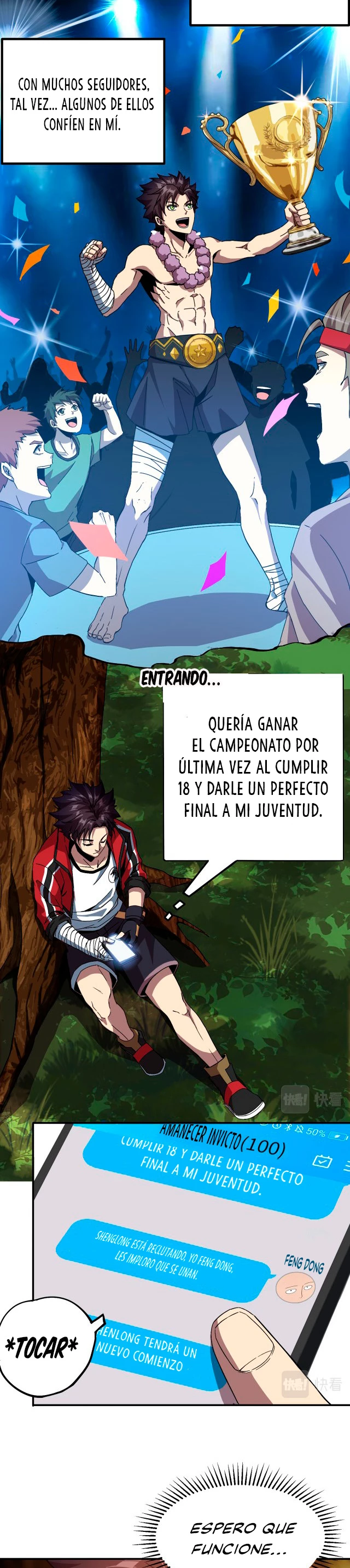 Un puño para destruir otro mundo —   Capítulo 02 — 11