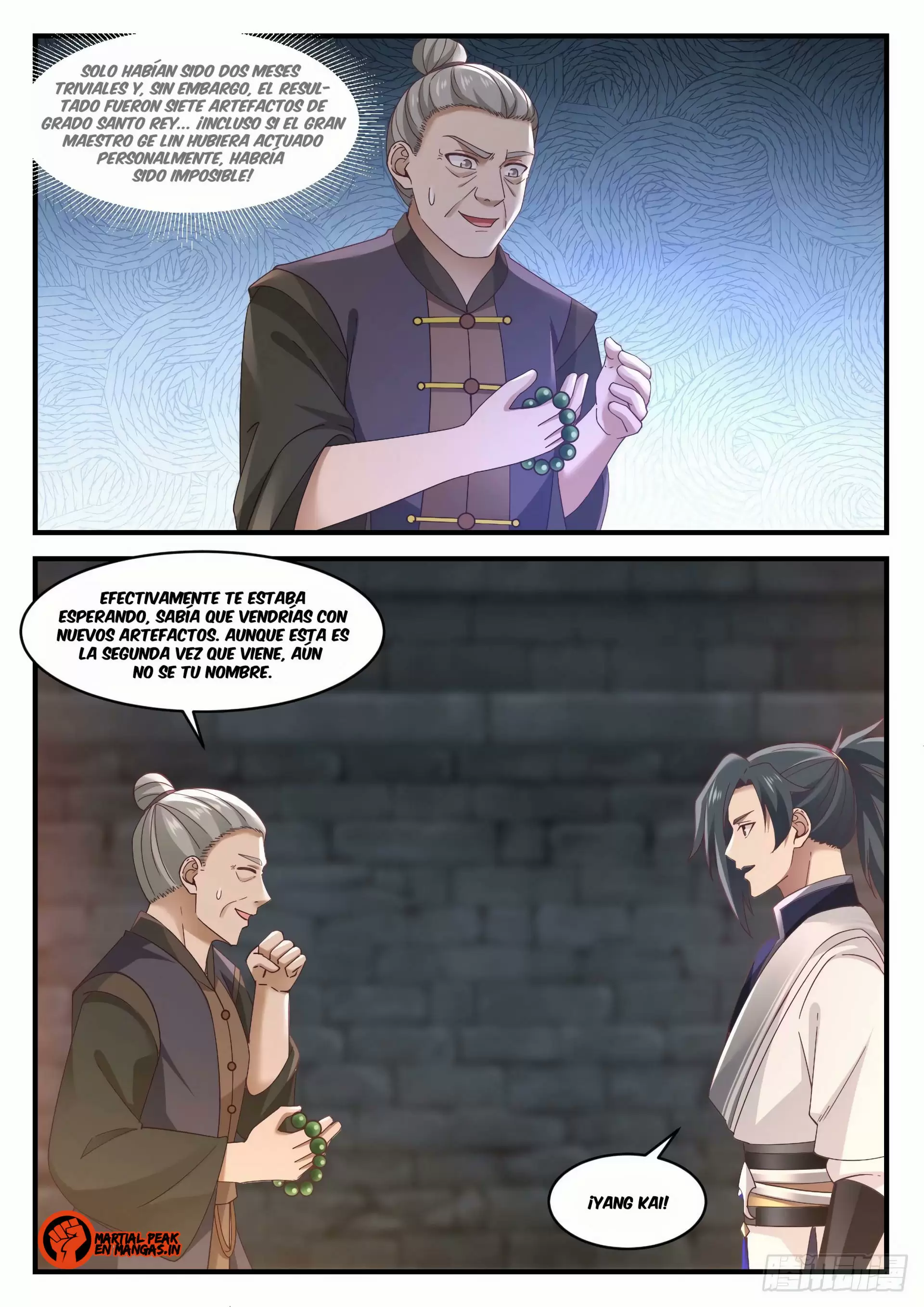 La Cumbre del Arte Marcial — Capítulo 1000  — Reclutamiento de Qian Tong — 5