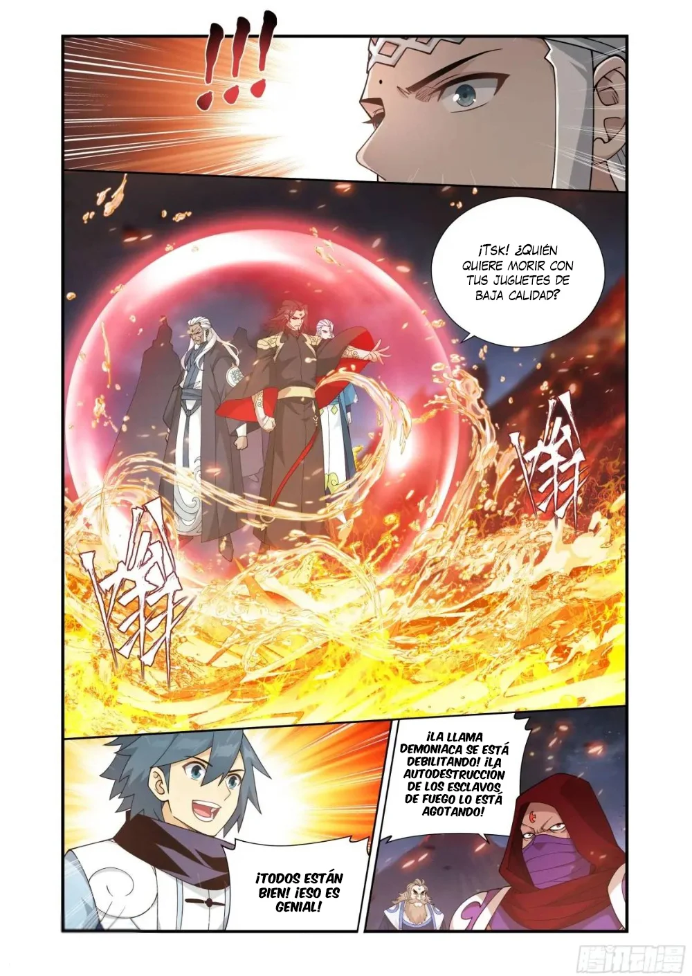 Rompiendo los Cielos en Combate — Capítulo 422 — 18