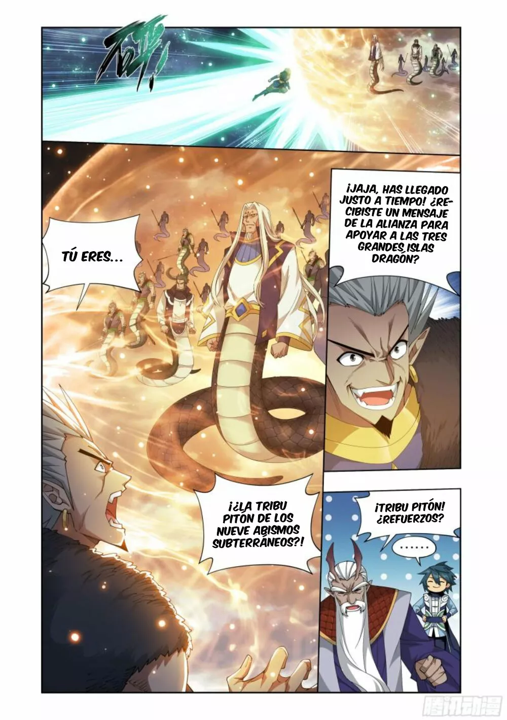 Rompiendo los Cielos en Combate — Capítulo 398 — 11