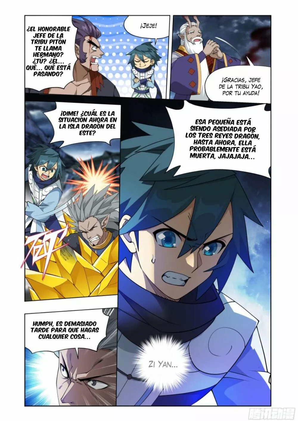 Rompiendo los Cielos en Combate — Capítulo 398 — 13