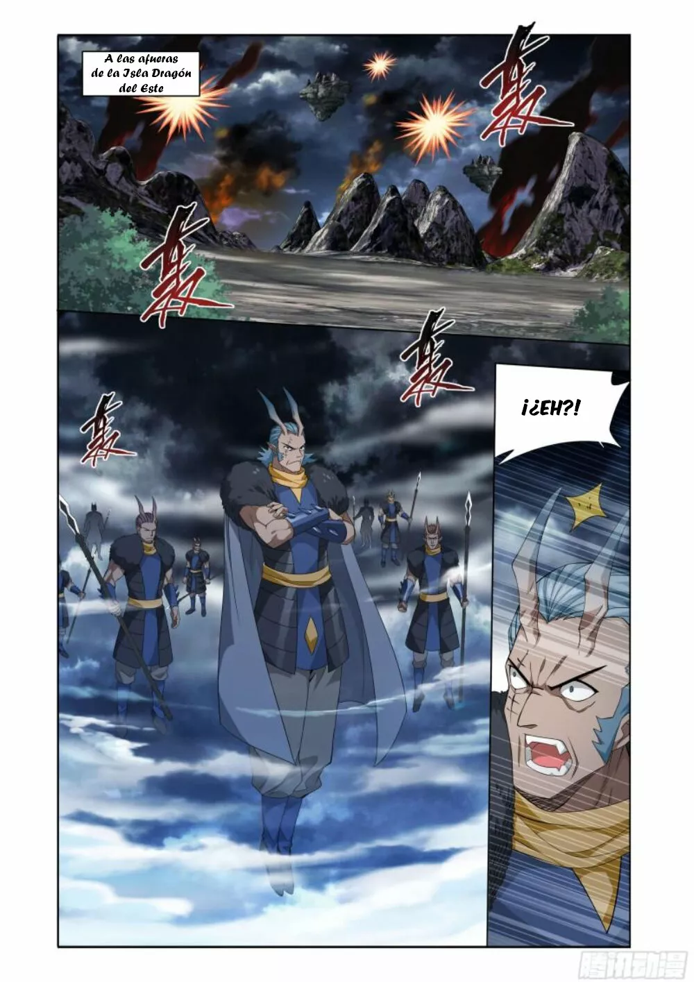 Rompiendo los Cielos en Combate — Capítulo 398 — 14
