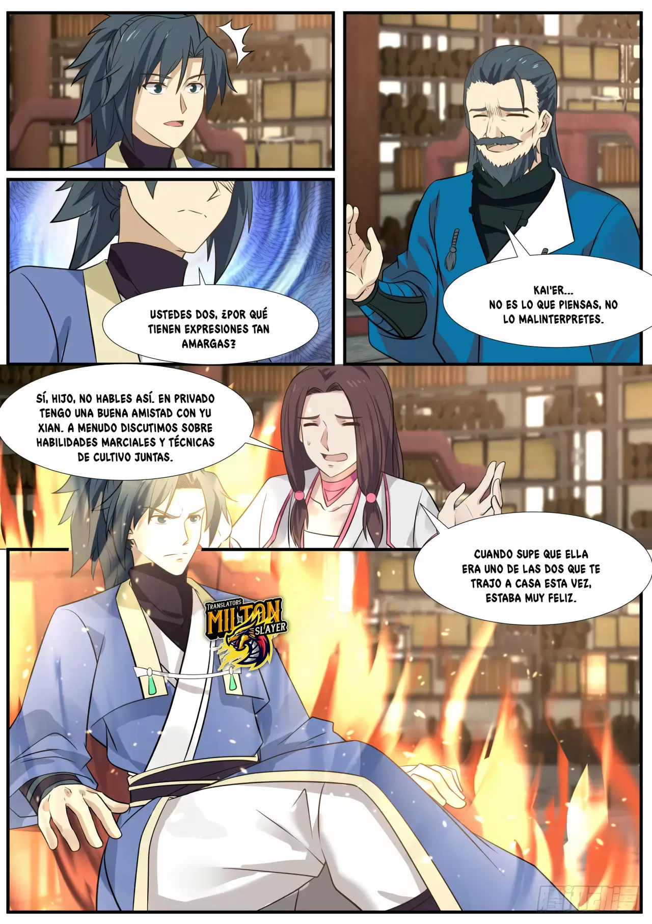 La Cumbre del Arte Marcial — Capítulo 348 — 13