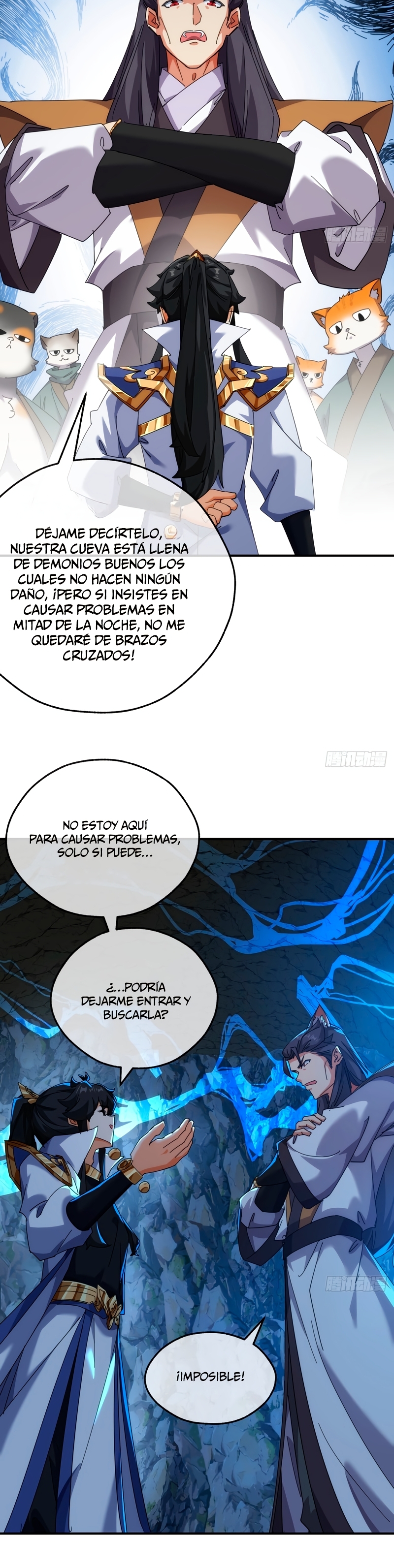 ¡Por favor mata al demonio! ¡Joven maestro! —  Capítulo 55 — 2