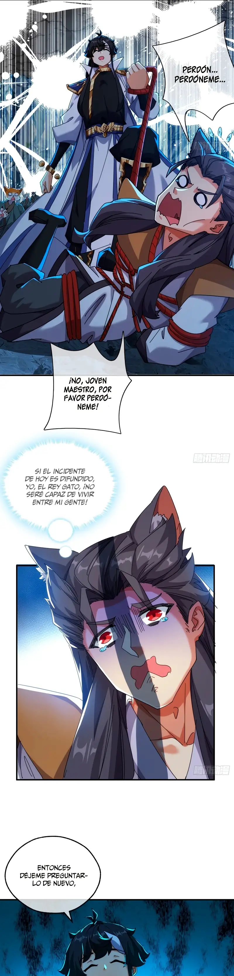 ¡Por favor mata al demonio! ¡Joven maestro! —  Capítulo 55 — 5
