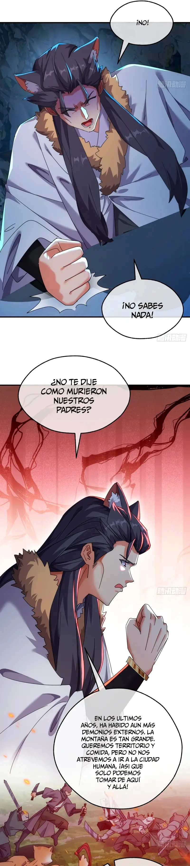 ¡Por favor mata al demonio! ¡Joven maestro! —  Capítulo 55 — 15