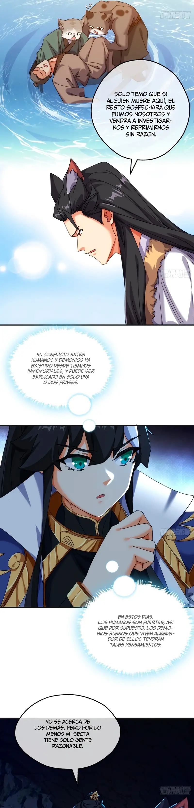 ¡Por favor mata al demonio! ¡Joven maestro! —  Capítulo 55 — 21