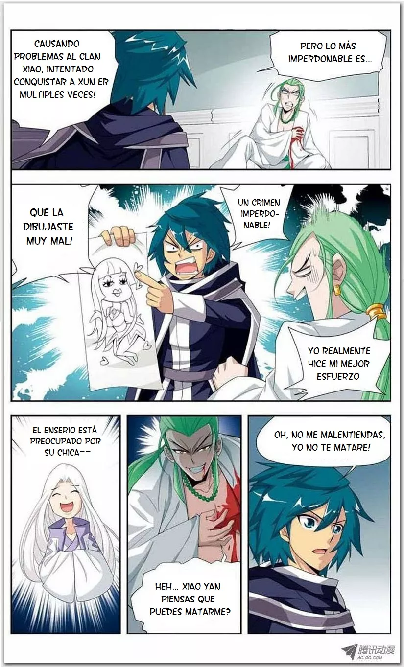 Rompiendo los Cielos en Combate — Capítulo 17 — 21