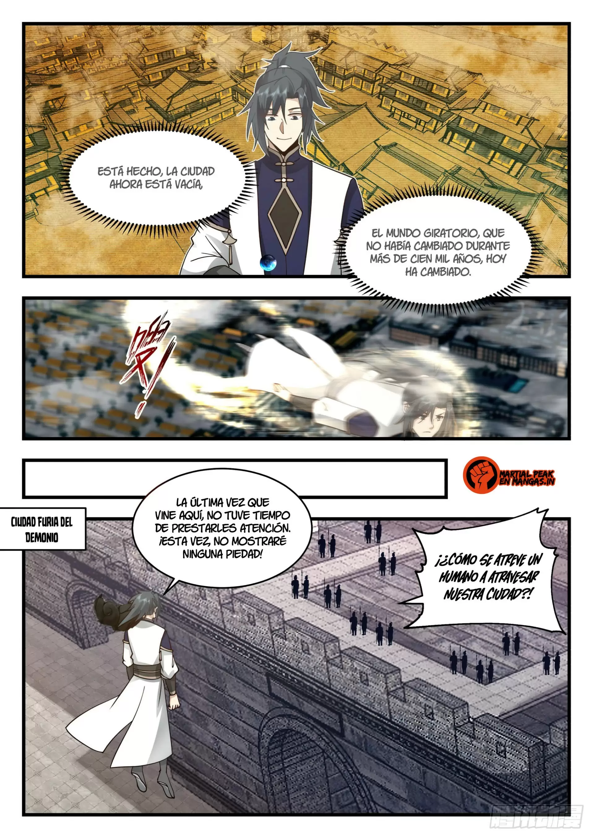 La Cumbre del Arte Marcial — Capítulo 2336 — 3