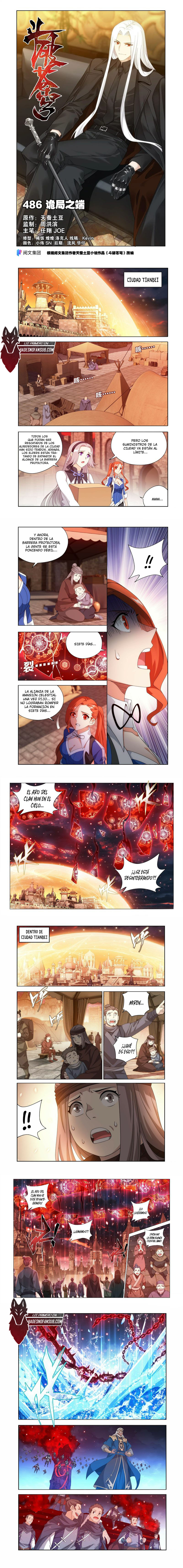 Rompiendo los Cielos en Combate — Capítulo 486 — 2