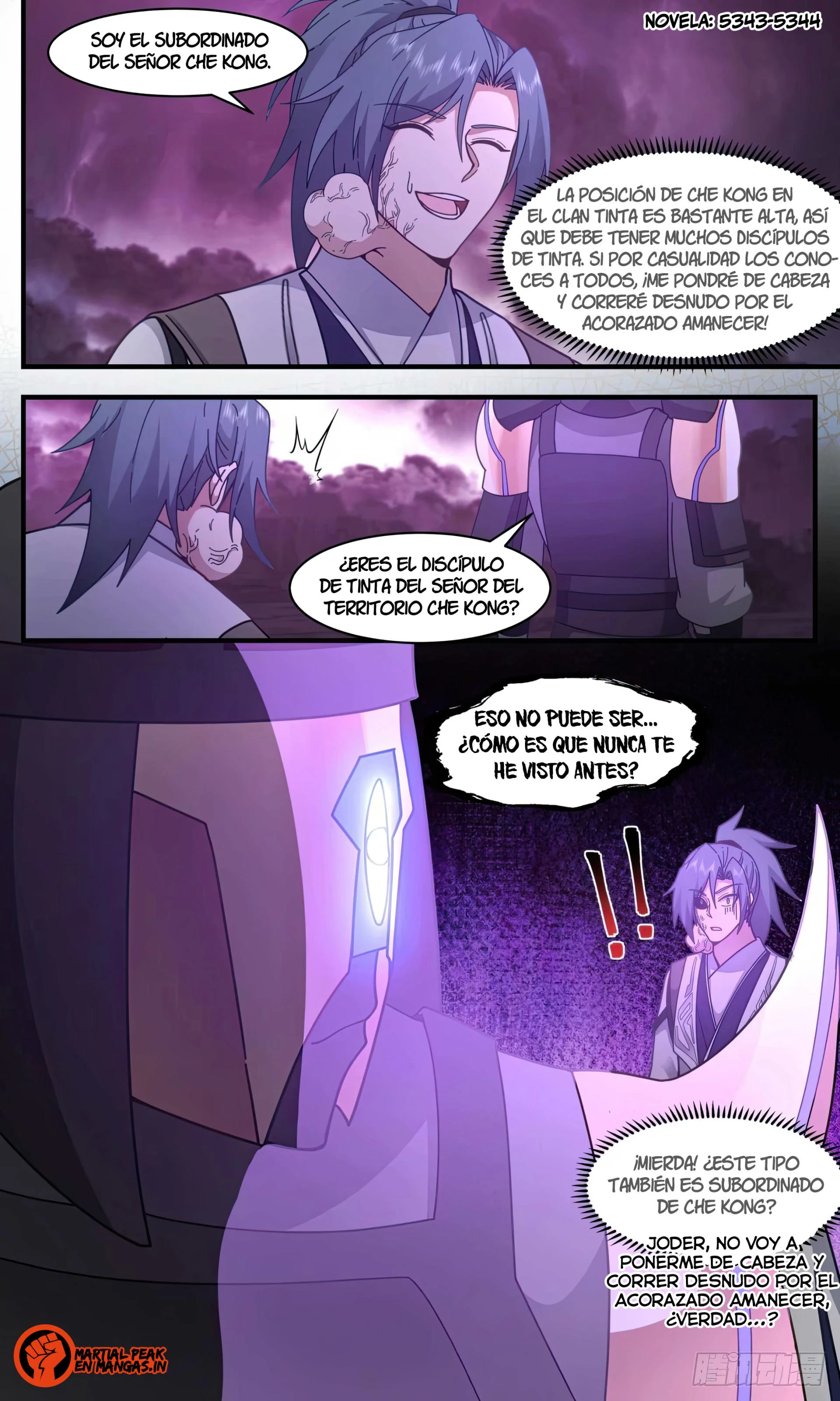 La Cumbre del Arte Marcial — Capítulo 3239 — 13