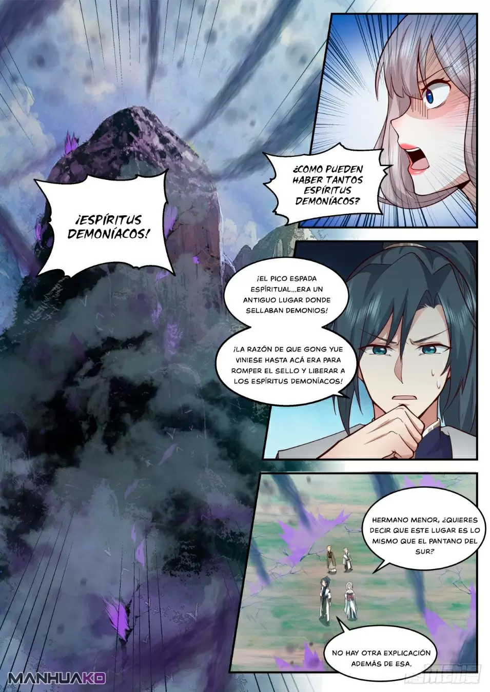 La Cumbre del Arte Marcial — Capítulo 2074 — 4