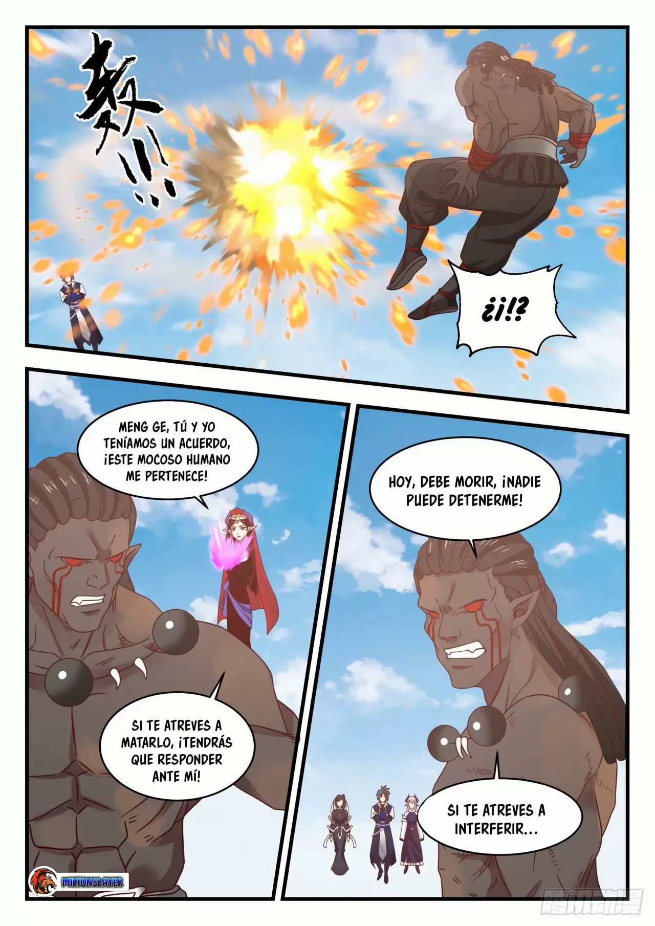 La Cumbre del Arte Marcial — Capítulo 802 — 6