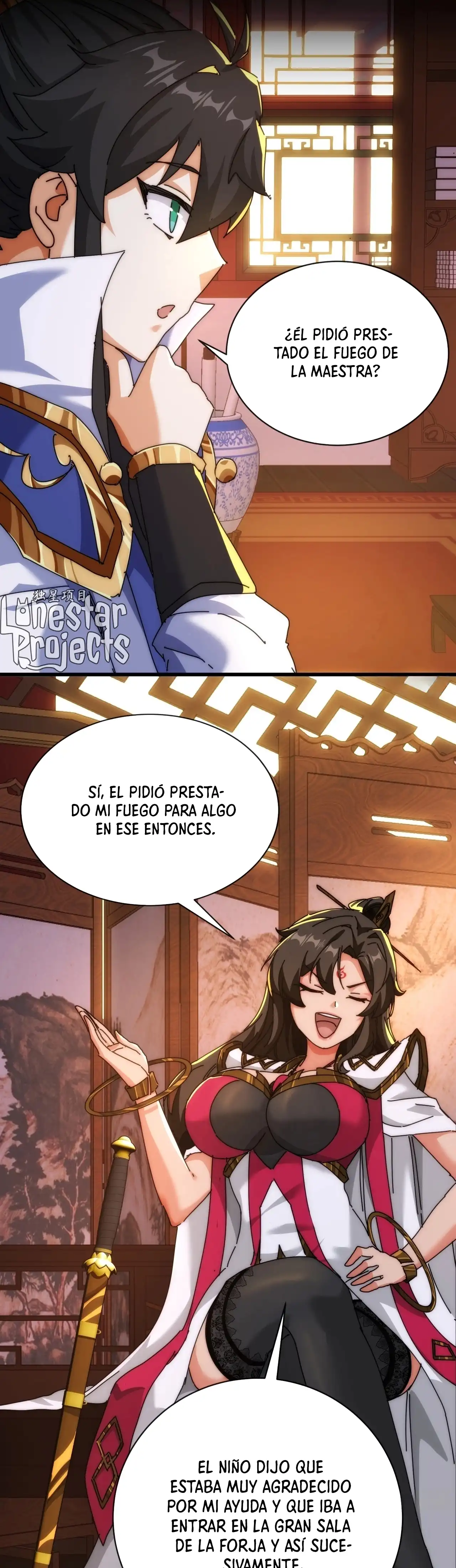 ¡Por favor mata al demonio! ¡Joven maestro! —  Capítulo 94 — 17