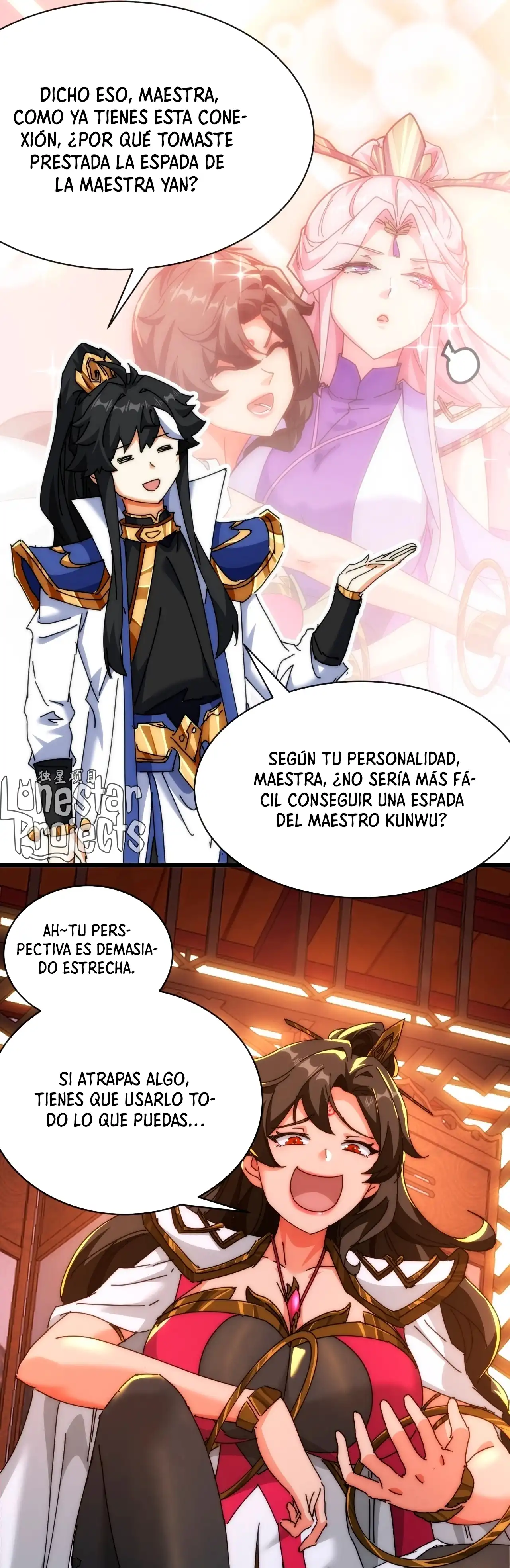 ¡Por favor mata al demonio! ¡Joven maestro! —  Capítulo 94 — 21