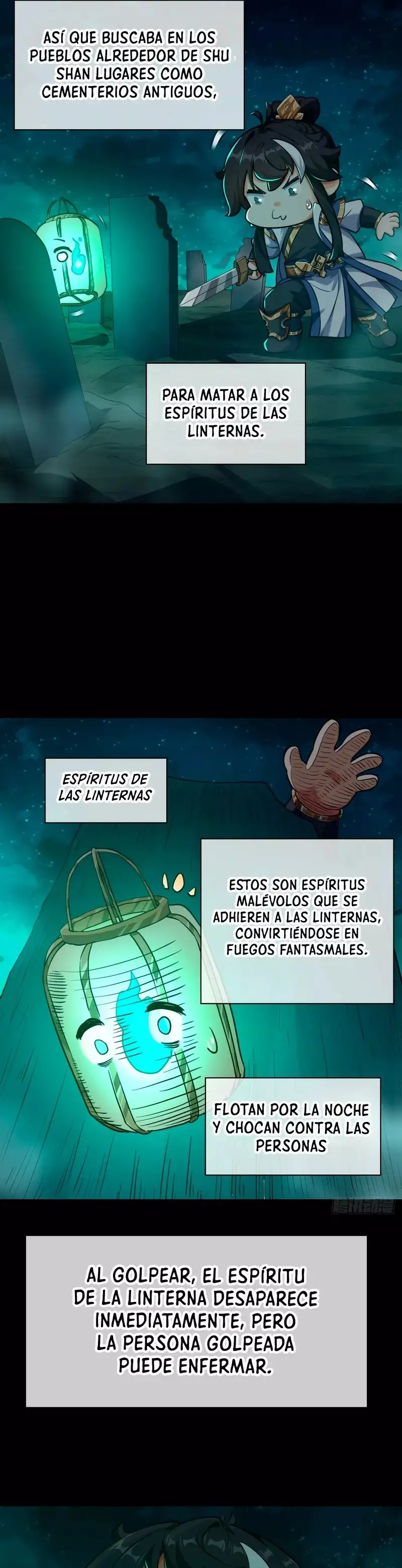 ¡Por favor mata al demonio! ¡Joven maestro! —  Capítulo 3 — 34