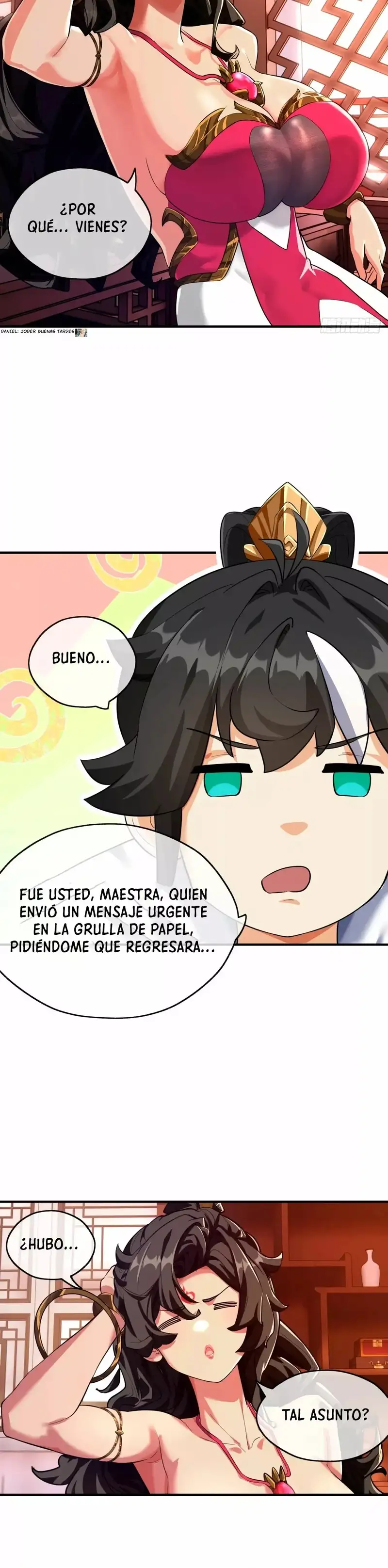 ¡Por favor mata al demonio! ¡Joven maestro! —  Capítulo 3 — 46