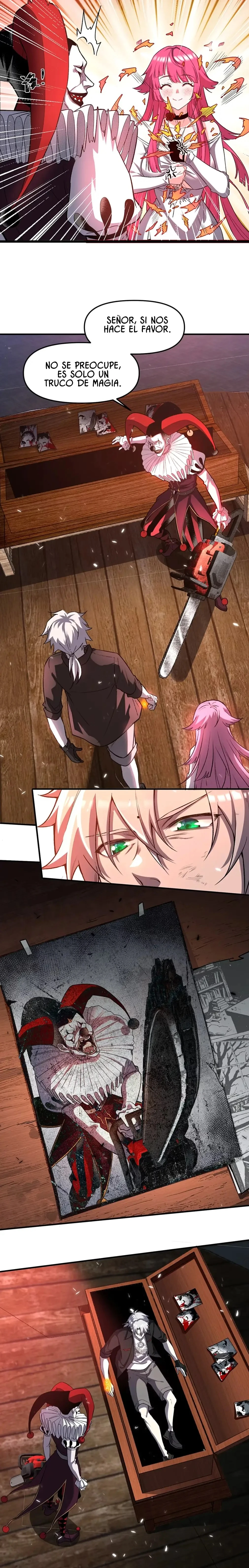 El Personaje Yandere que Dibujé — Capítulo 5 — 8