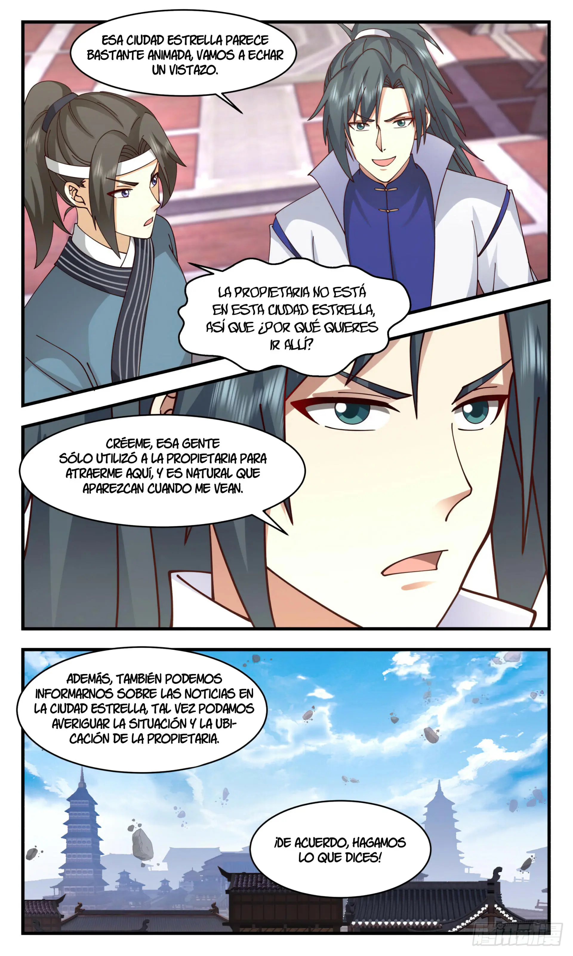 La Cumbre del Arte Marcial — Capítulo 2777 — 6