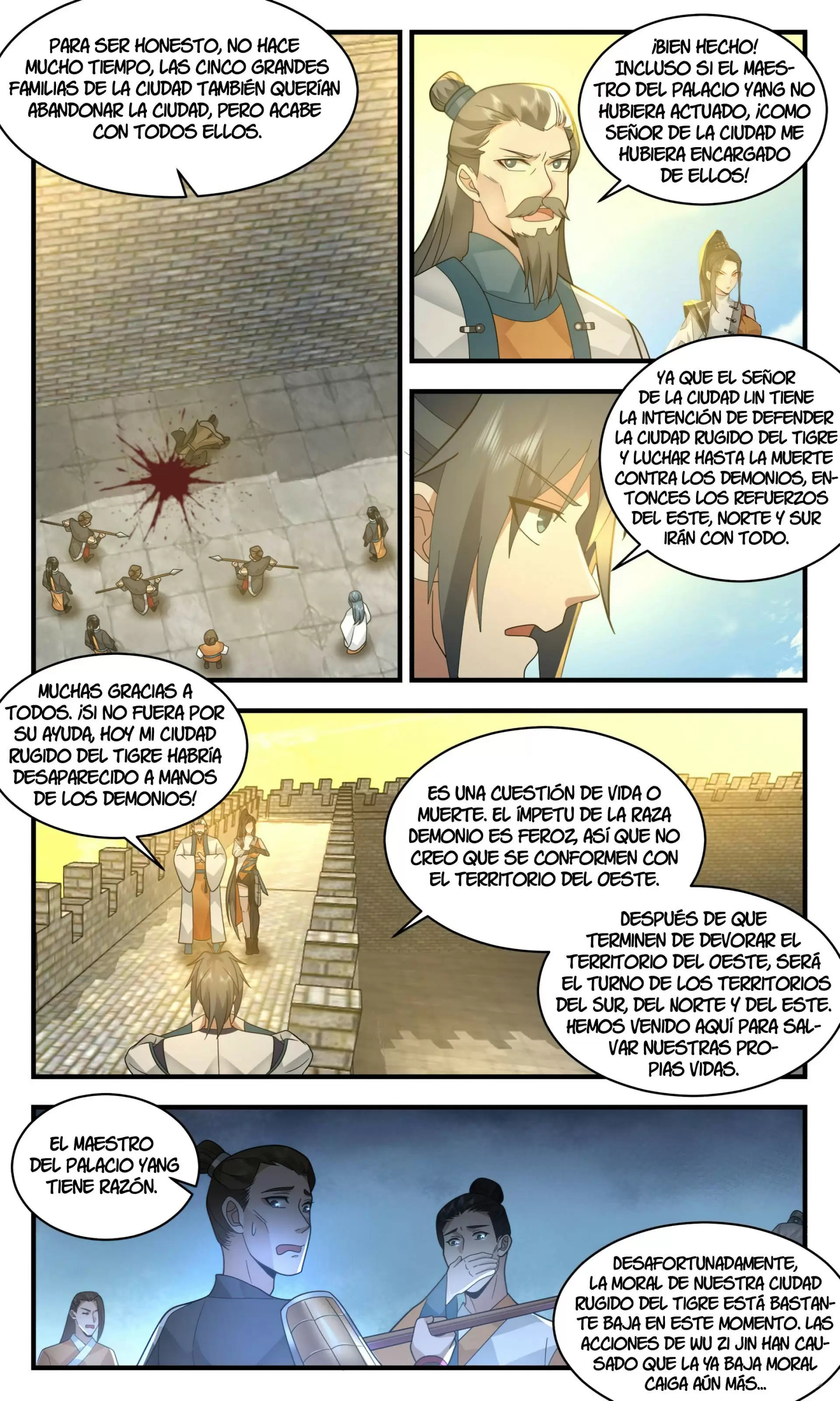 La Cumbre del Arte Marcial — Capítulo 2339 — 12