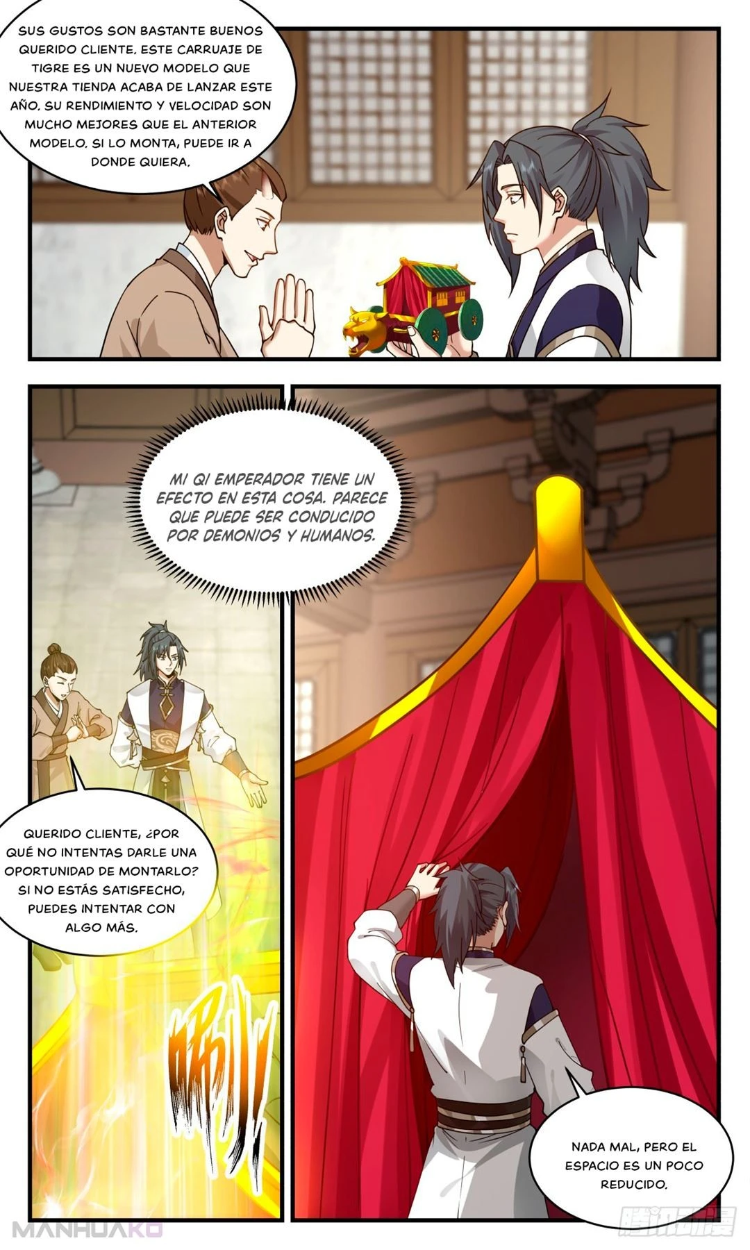 La Cumbre del Arte Marcial — Capítulo 2366 — 3
