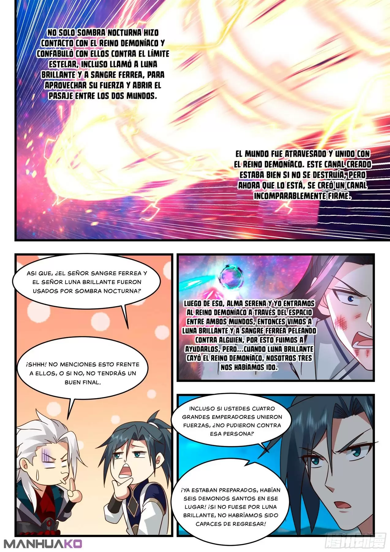 La Cumbre del Arte Marcial — Capítulo 2329 — 7