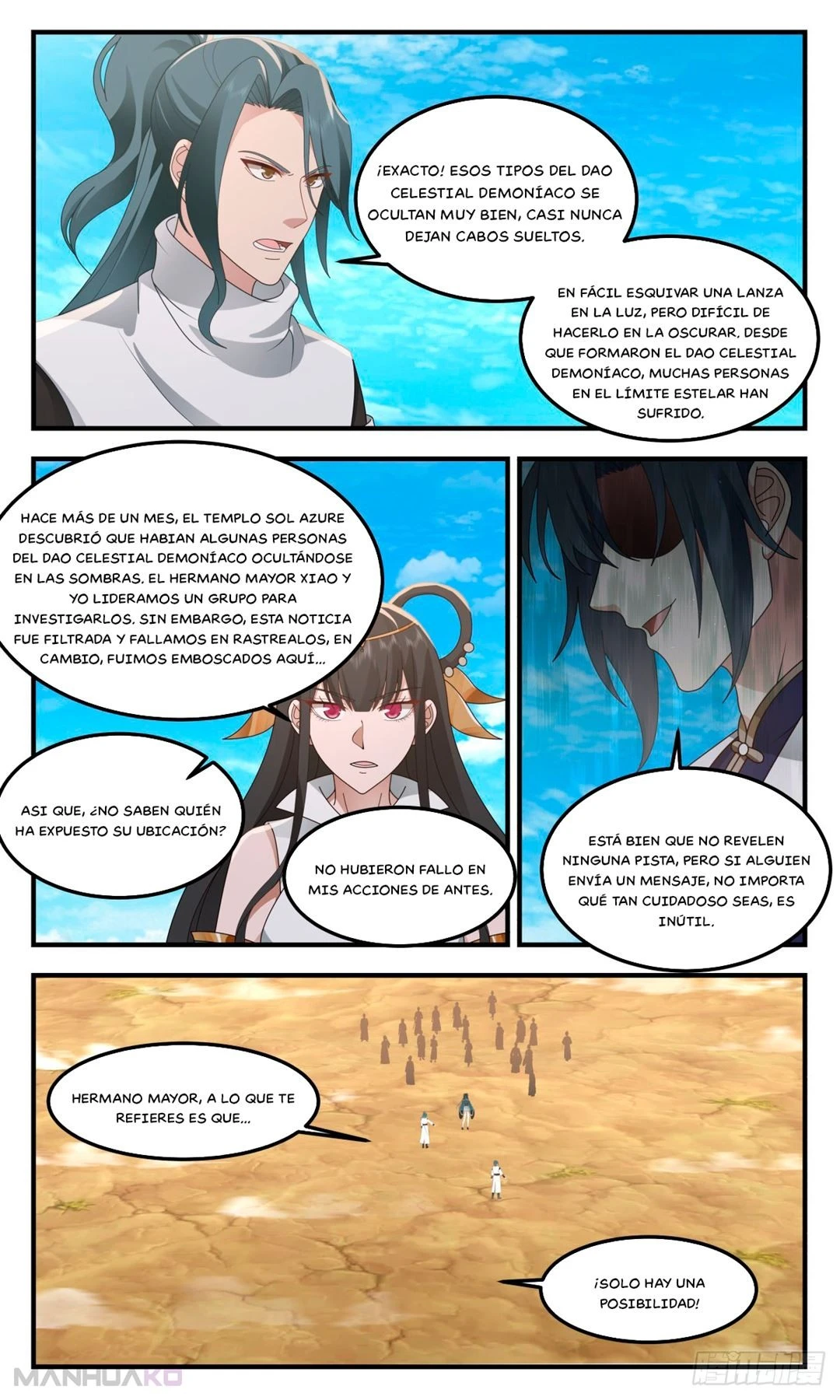La Cumbre del Arte Marcial — Capítulo 2479 — 8