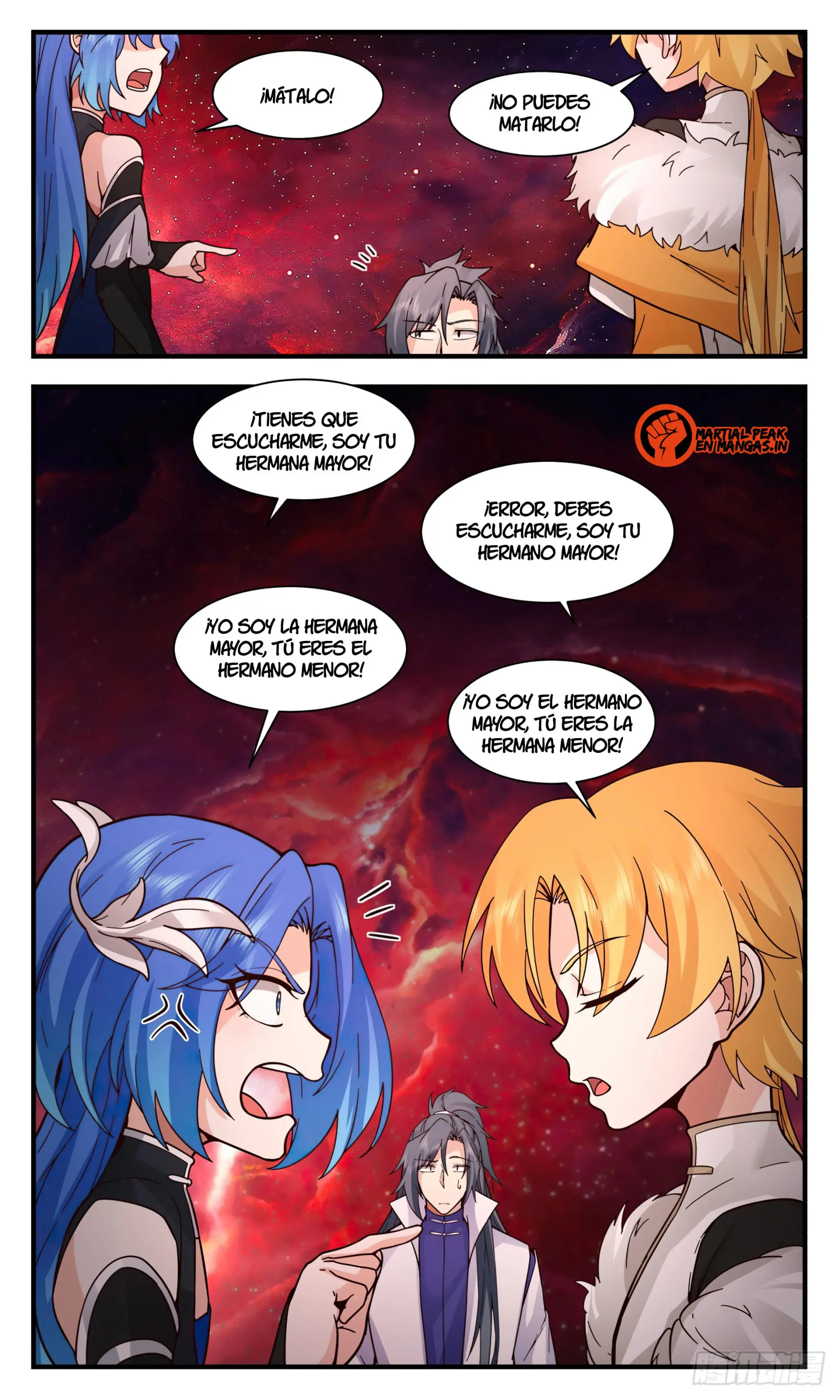 La Cumbre del Arte Marcial — Capítulo 2969 — 12