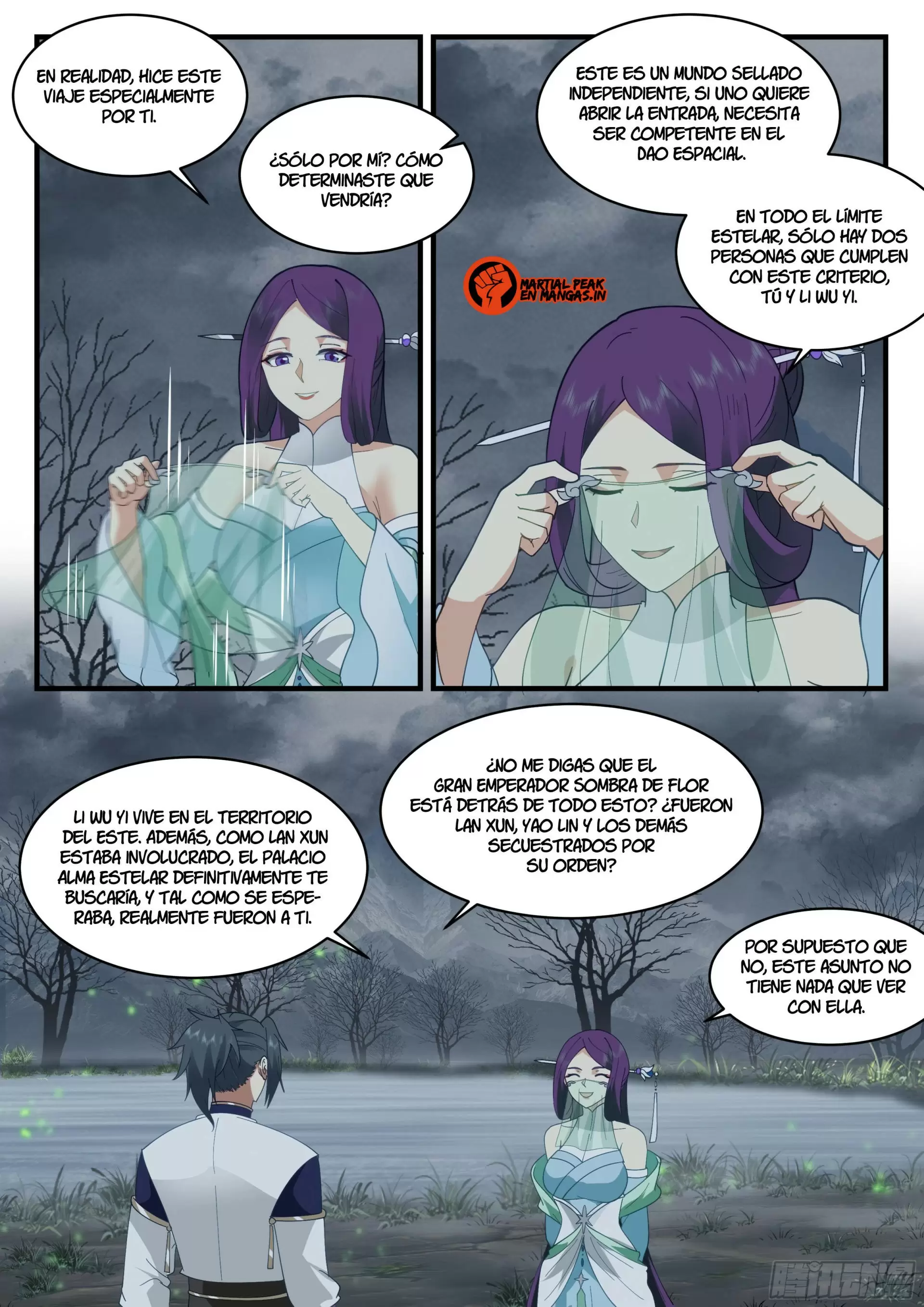 La Cumbre del Arte Marcial — Capítulo 2319 — 3