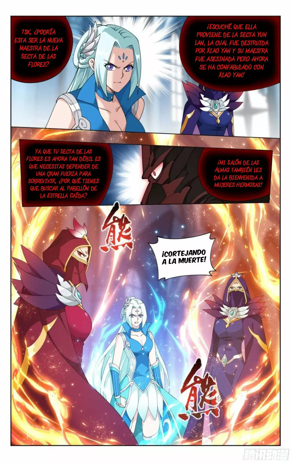 Rompiendo los Cielos en Combate — Capítulo 385 — 14