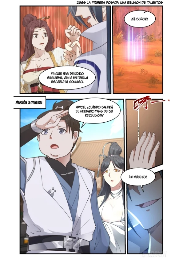 La Cumbre del Arte Marcial — Capítulo 2666 — 2