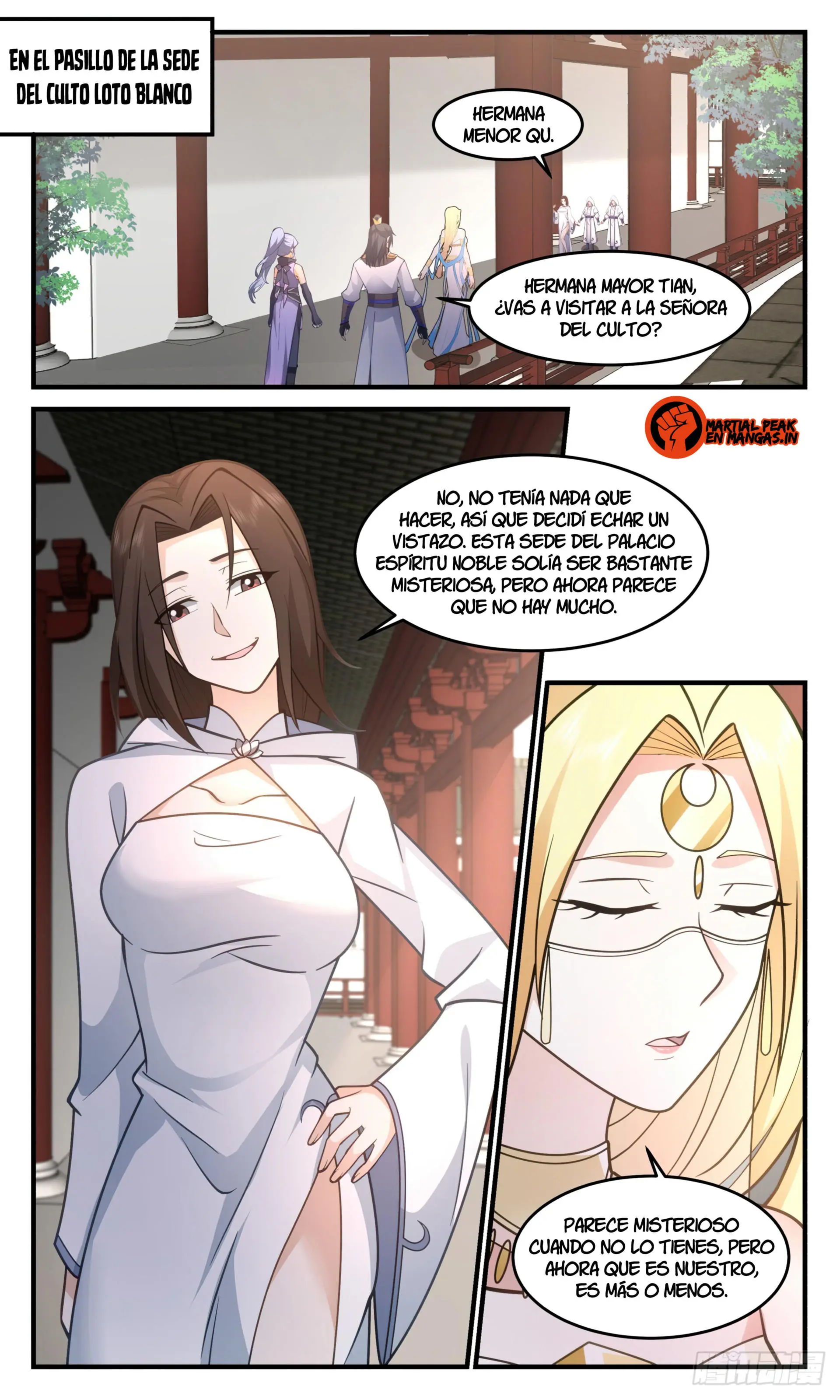 La Cumbre del Arte Marcial — Capítulo 2996 — 9