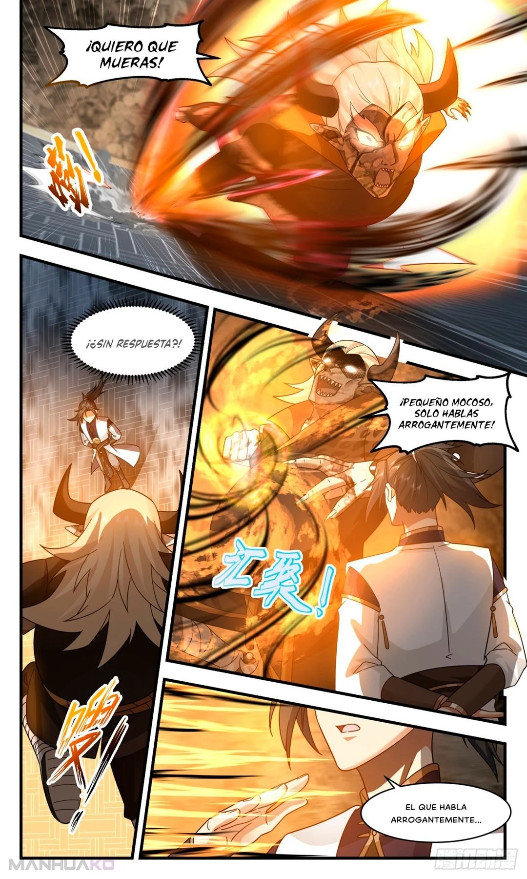 La Cumbre del Arte Marcial — Capítulo 2383 — 4