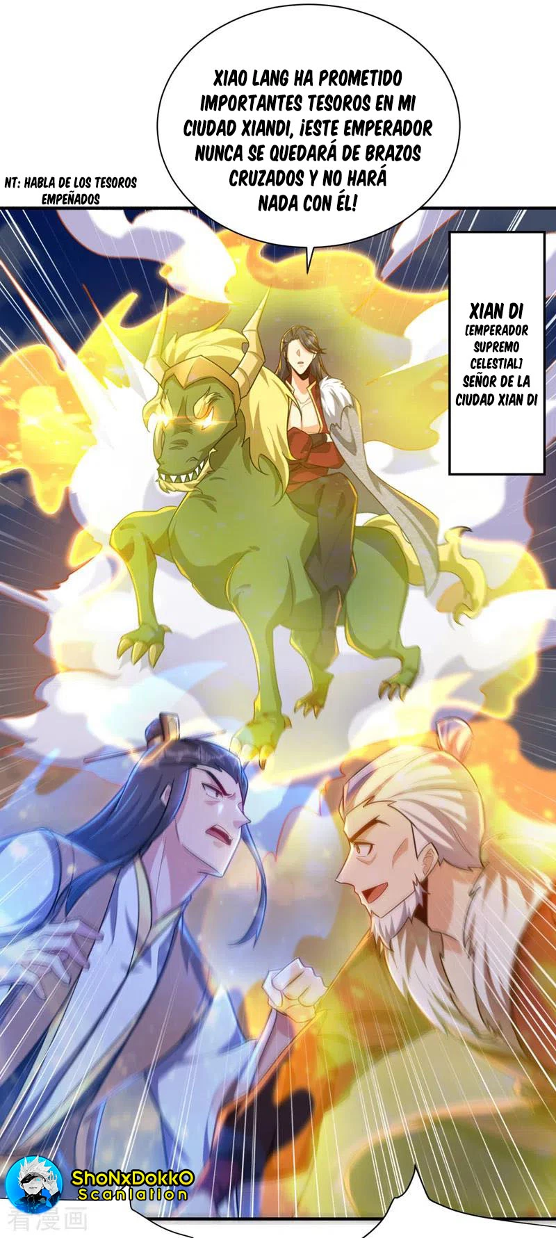 El ascenso del rey demonio —  Capítulo 276 — 15