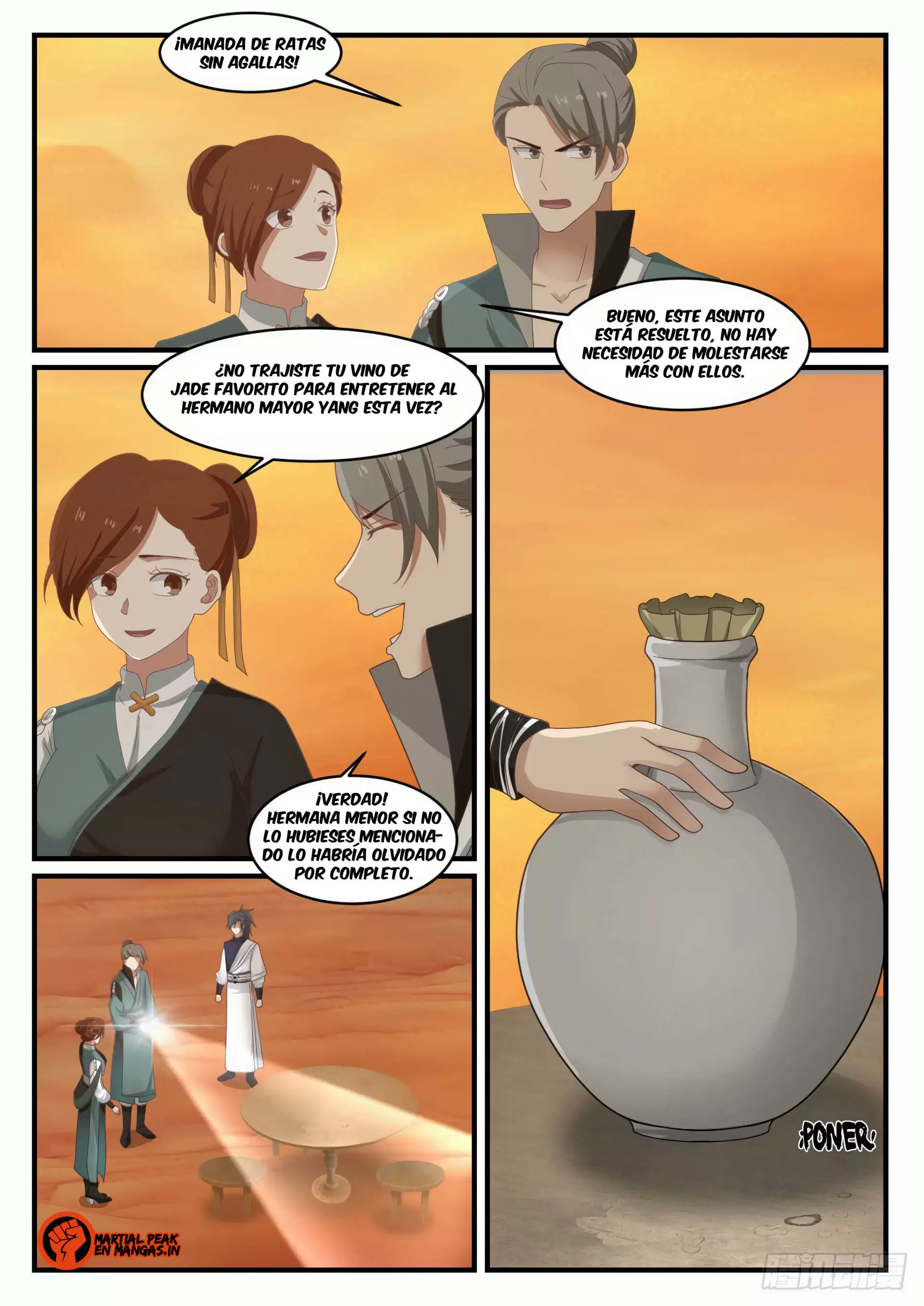 La Cumbre del Arte Marcial — Capítulo 1071 — 9