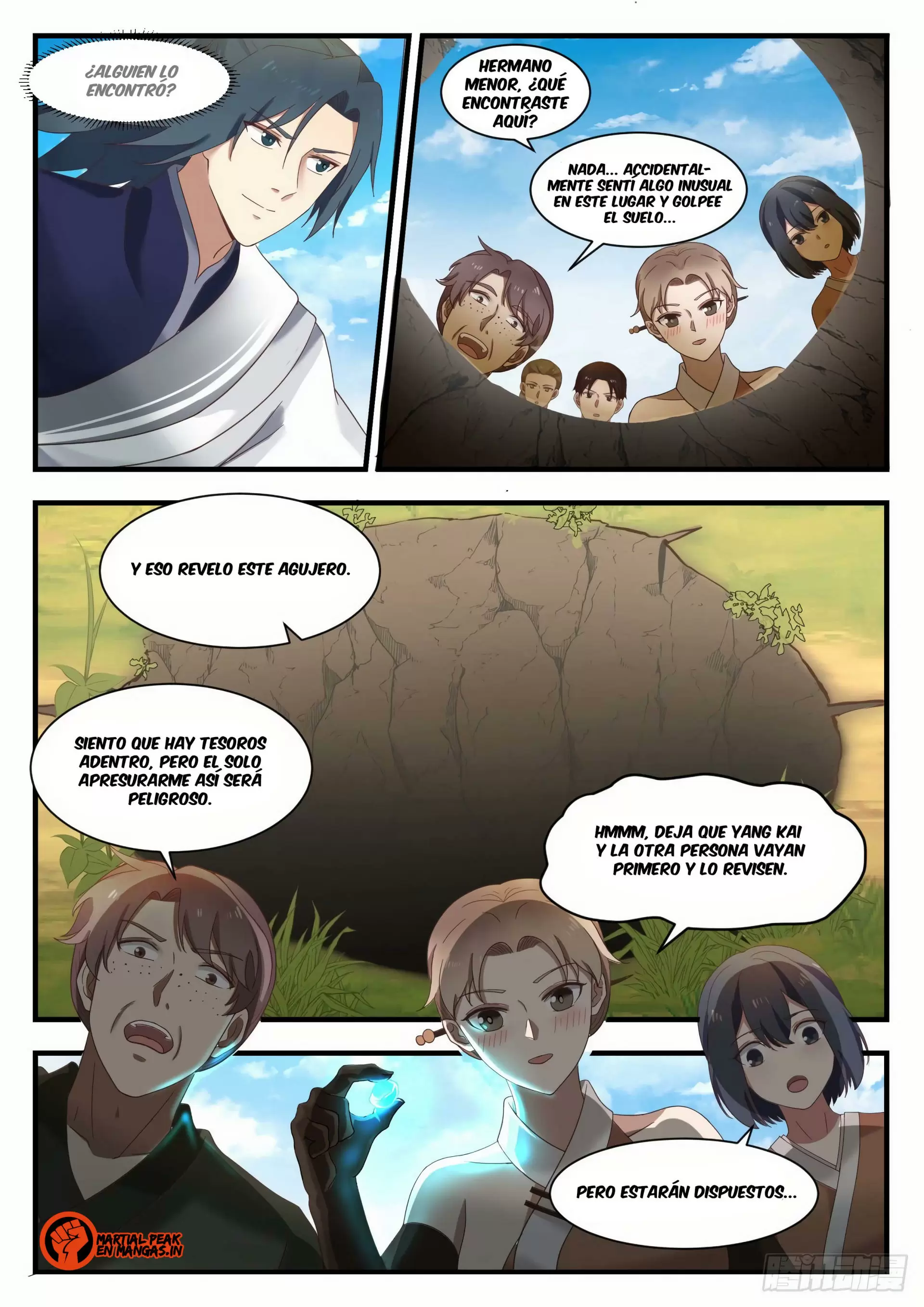 La Cumbre del Arte Marcial — Capítulo 1099 — 9