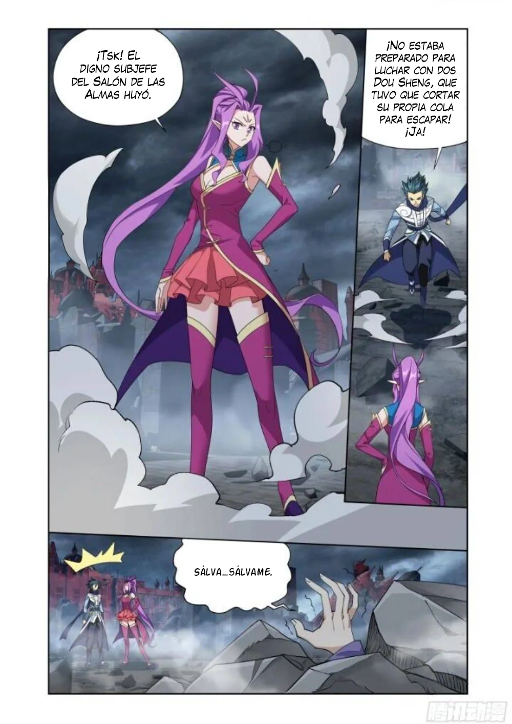 Rompiendo los Cielos en Combate — Capítulo 409 — 14