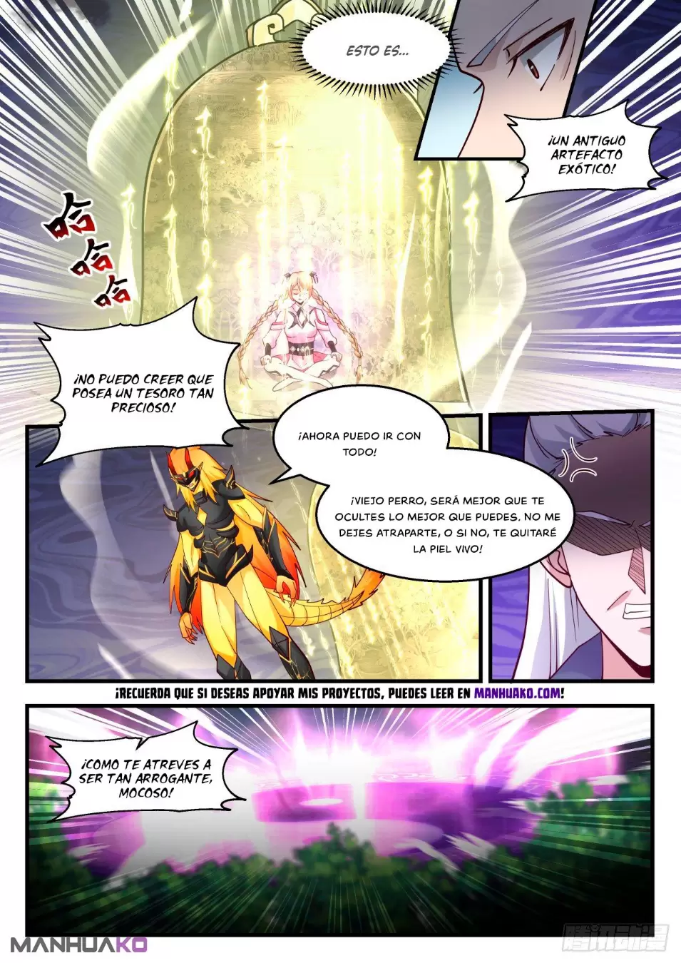 La Cumbre del Arte Marcial — Capítulo 2117 — 4